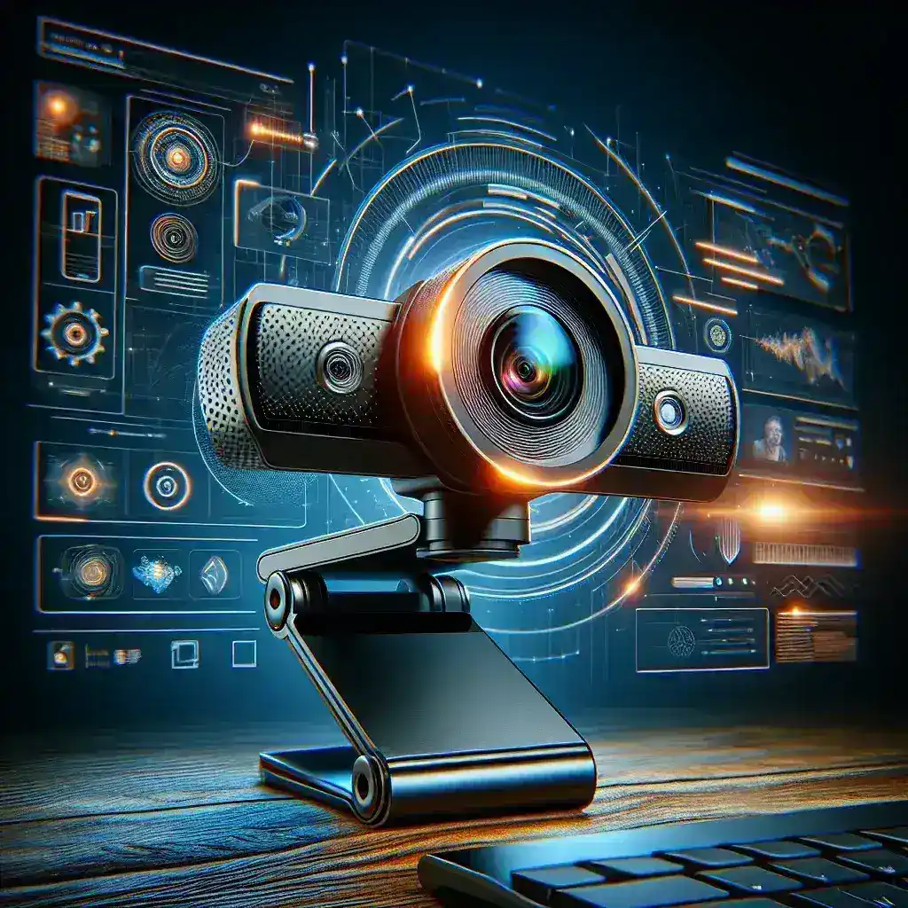 "Elgato Facecam Pro 2 showing sleek design and advanced technology features, capturing stunning 4K HDR video quality for content creators."